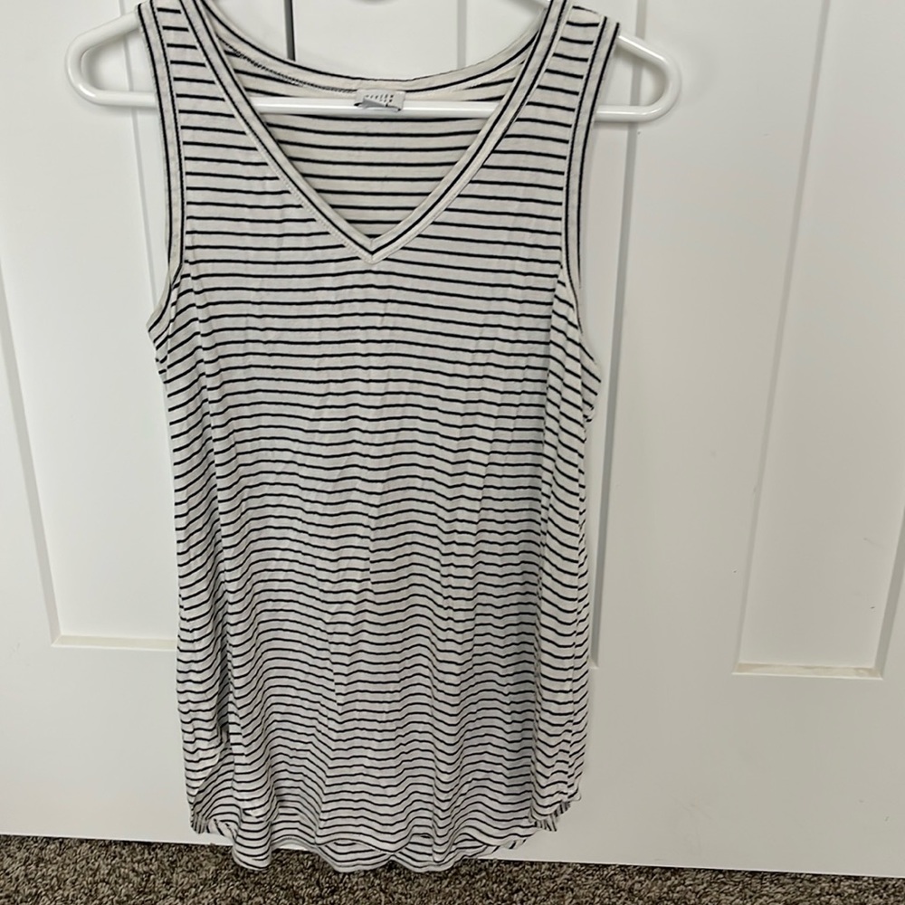 Peyton Jensen Parker tunic v neck tank top
